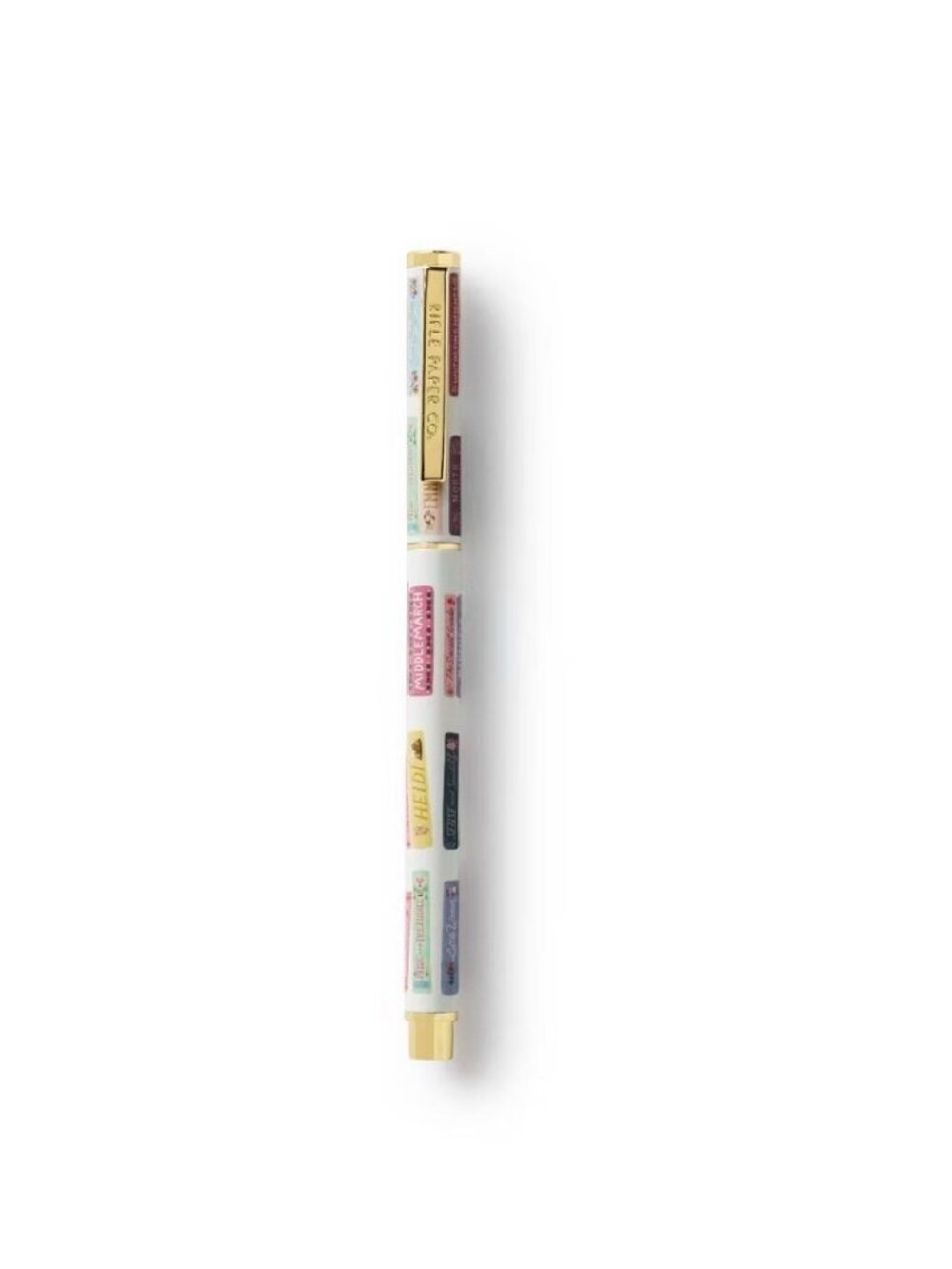 Rifle Paper Co. Ladies Night Book Club Pen Brass Classic Books Teachers